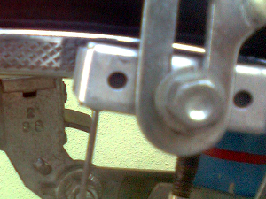 pattino freni bicicletta montato correttamente
